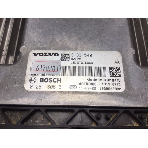 Volvo S60 S80 Motor Beyni 0261S06611 31331540