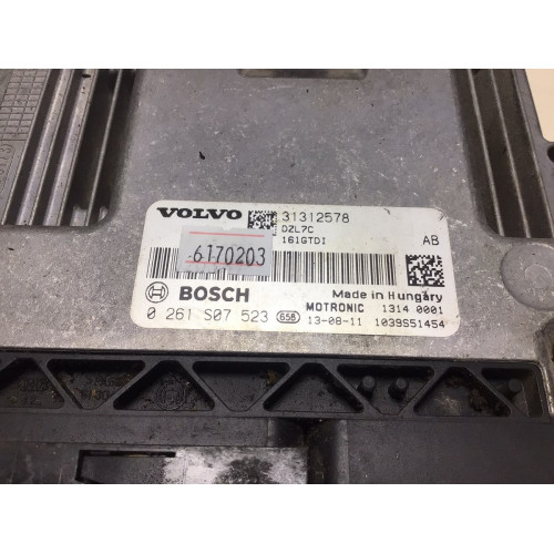 Volvo S60 S80 1.6 Motor Beyni 0261S07523 31312578