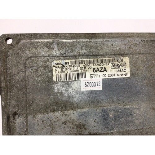 Ford Fiesta MK6 Motor Beyni SIM22 S118107012A 4S61-12A650-EA