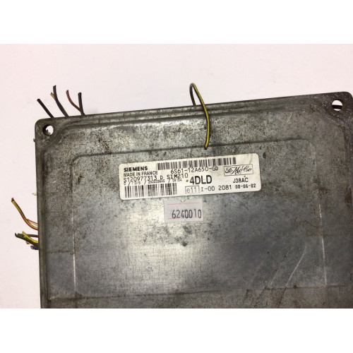 Ford Fiesta Motor Beyni SIM210 S120977313D 6S61-12A650-GD