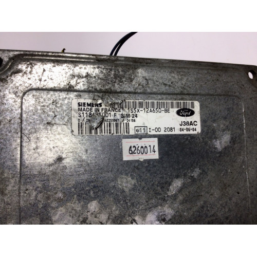 Ford Ka Motor Beyni S118685001F SIM24 1S5X-12A650-BE