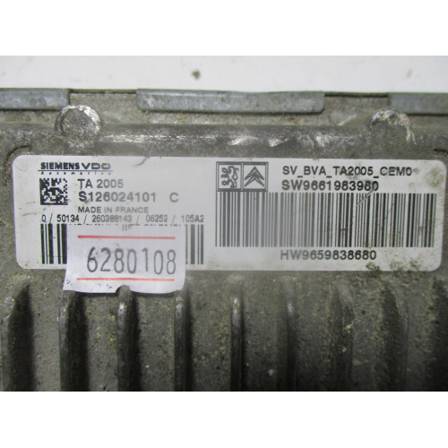 Citroen C4 Peugeot 207 Şanzıman Beyni S126024101C 9661983980 TA2005
