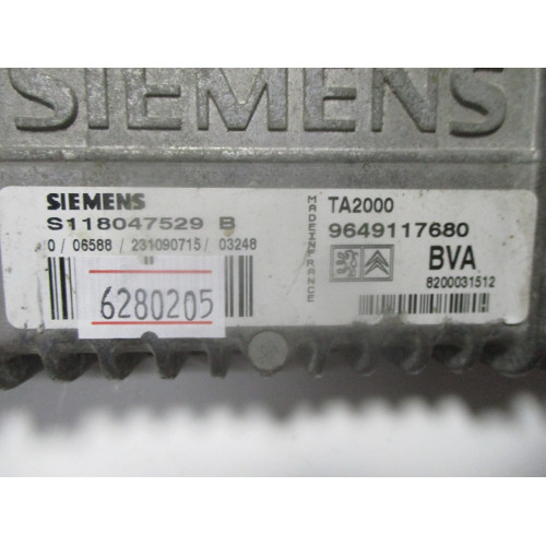 Peugeot 307 2.0 Şanzıman Beyni S118047529B 9649117680 TA2000 