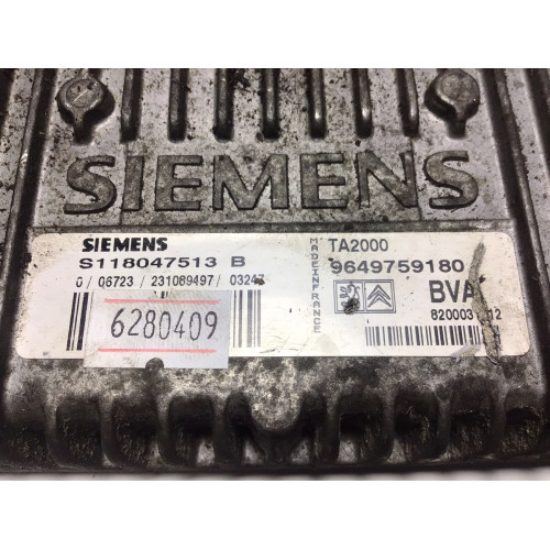 Citroen Xsara Picasso Şanzıman Beyni S118047513B 9649759180 TA2000