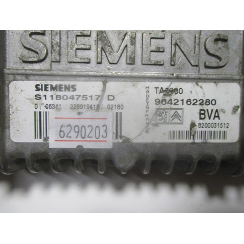 Peugeot 206 Motor Beyni S118047517D 9642162280 TA2000