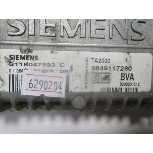 Peugeot 206 Şanzıman Beyni S118047533C 9649117280 TA2000