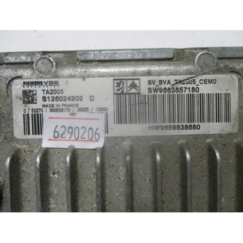 Citroen Picasso Şanzıman Beyni S126024202D 9663857180 TA2005