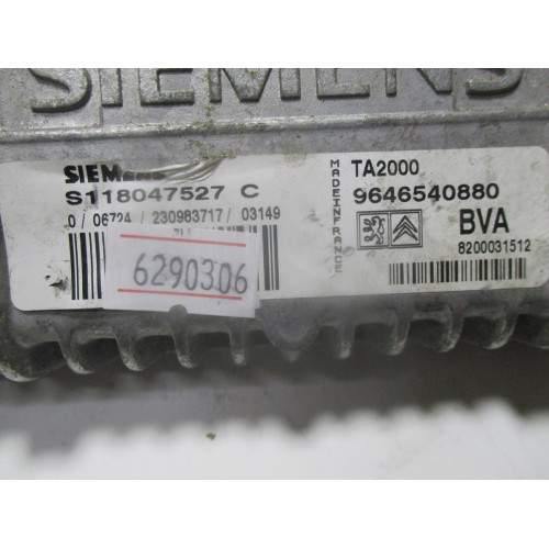 Peugeot 406 Şanzıman Beyni S118047527C 9646540880 TA2000