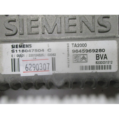 Peugeot 307 Şanzıman Beyni S118047504C 9645969280 TA2000