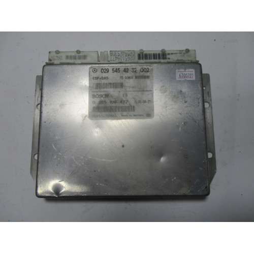Mercedes W168 A160 Esp Bas Beyni 0265109477 0295454232
