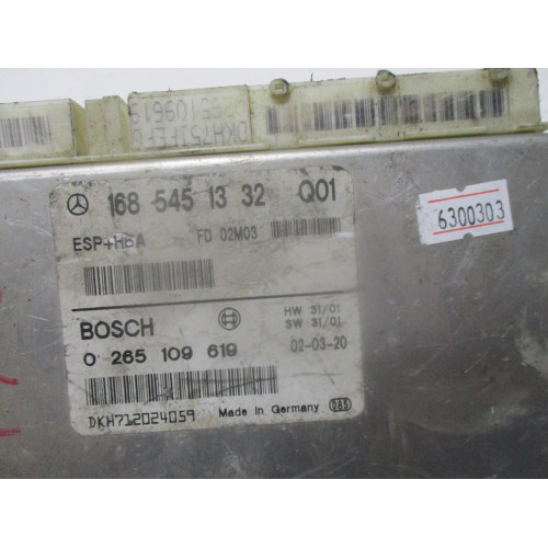 Mercedes A140 Esp Bas Beyni 0265109619 1685451332