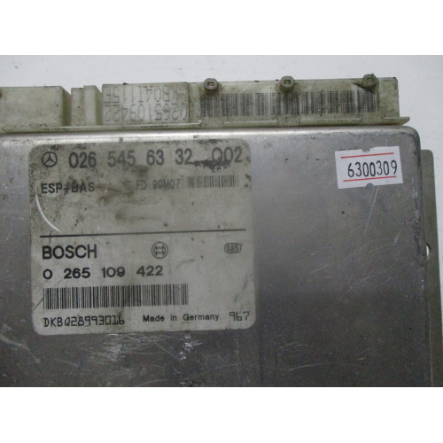 Mercedes W210 Esp Bas Beyni 0265109422 0265456332
