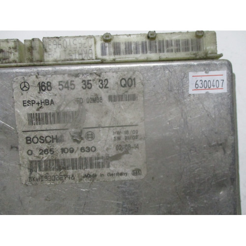 Mercedes W168 ESP HBA Beyni 0265109630 1685453532
