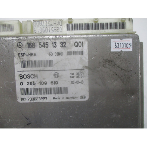 Mercedes W168 ESP/HBA Beyni 0265109619 1685451332