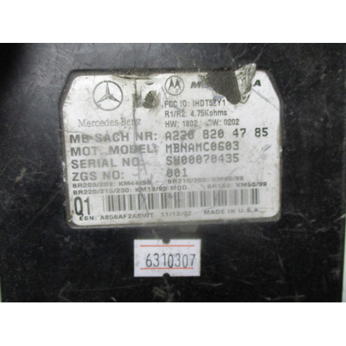 Mercedes CL300 Telefon Modülü A2208204785 MBNAMC0603