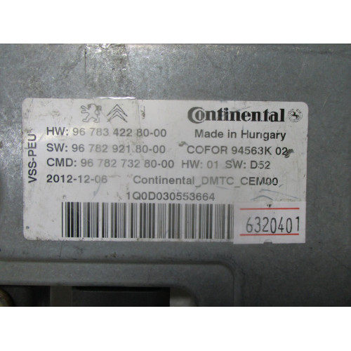Peugeot 308 Citroen C3 Start Stop Beyni 9678342280-00 9678273280-00 9678292180-00