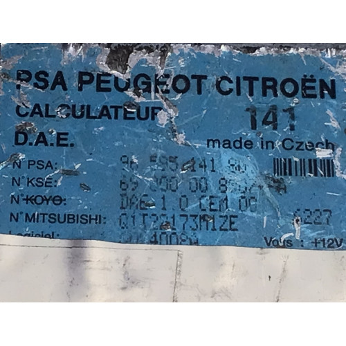 Citroen C2 C3 Direksiyon Beyni 9659514180