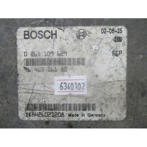 Peugeot 607 ESP Beyni 0265109629 9646316180