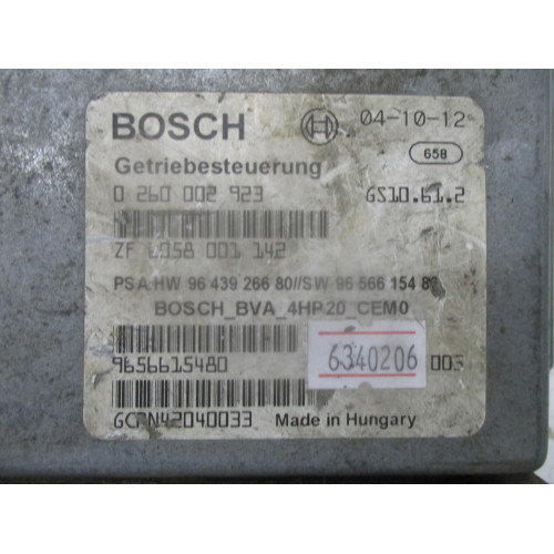 Peugeot 406 Şanzıman Beyni 0260002923 9656615480