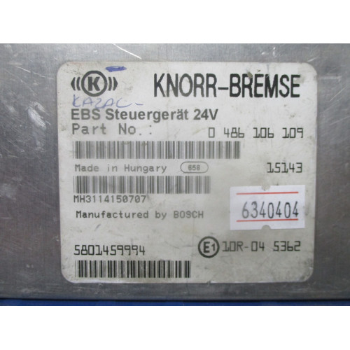 İveco Esp/Ebs Beyni 0486106109 0486106109