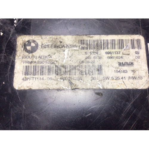BMW E81 E87 E90 Kontrol Ünitesi 6961137 6961624 E9X-E8XCA-NSW
