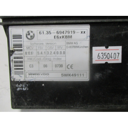 BMW E60 Gövde Kontrol Modulü 61.35-6947919