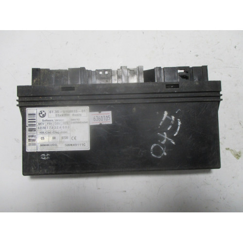BMW E60 Gövde Modulü 61.35-9168833-01 5WK49111C