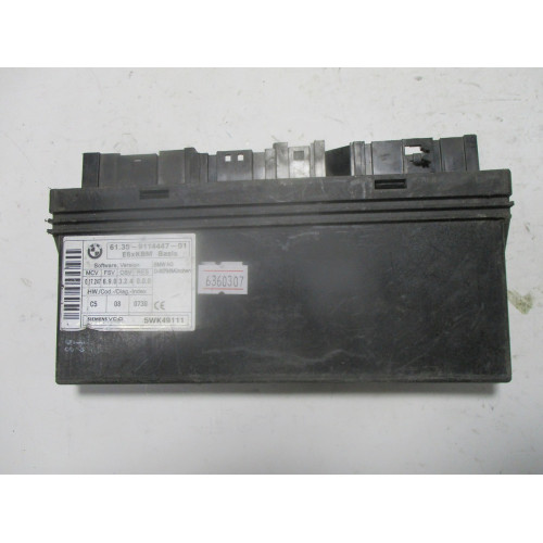 BMW E60 Gövde Kontrol Modulü 61.35-9114447-01 5WK49111