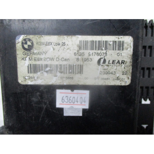 BMW E60 E61 Gövde Kontrol Modulü 61359176078-01