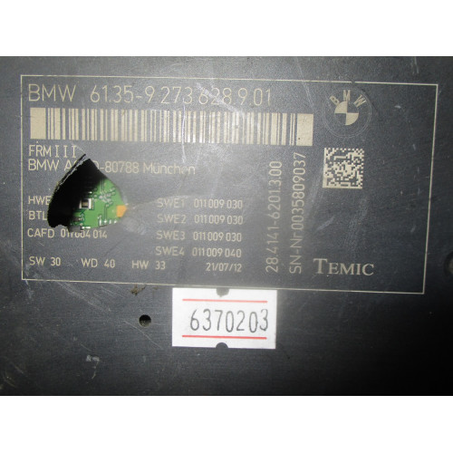 BMW F10 Aydınlatma Modulü 9273628901