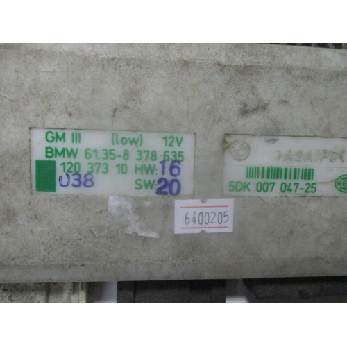 BMW E39 Gövde Kontrol Beyni 61.35-8378635