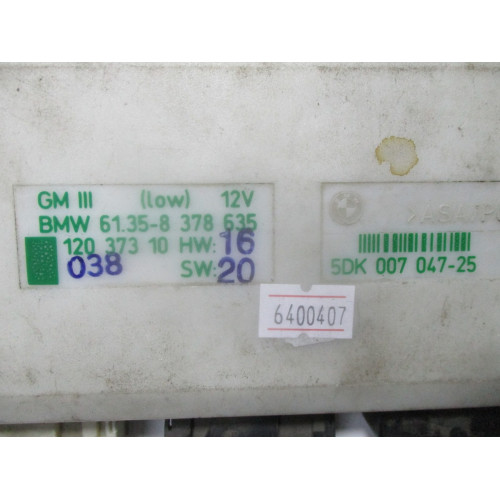 BMW E39 Gövde Kontrol Beyni 61.35-8378635