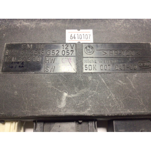 Bmw E39 E38 Konfort Mödülü 61.35-8352057 5DK007047-00