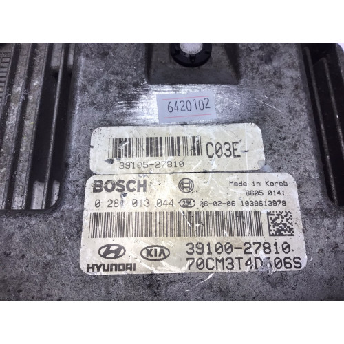 Hyundai Santa Fe CM Motor beyni 0281013044 39105-27810 39100-27810