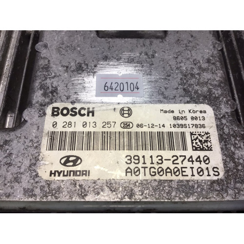 Kia Hyundai Motor Beyni 0281013257 39113-27440