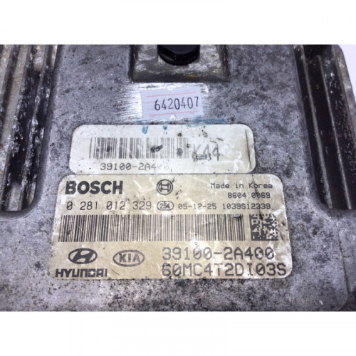 Hyundai Accent Verna diesel 1.5 CRDi Motor Beyni 0281012329 39100-2A400