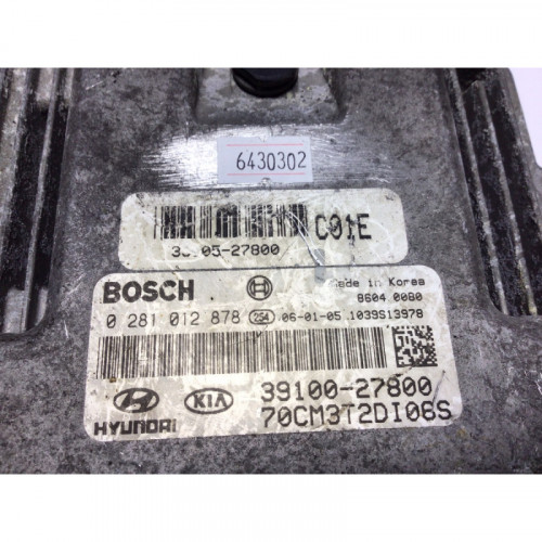 Hyundai Santa Fe Motor Beyni 0281012878 39100-27800 39105-27800