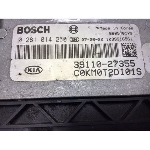 Kia Hyundai 2.0 2004-2008 Motor Beyni 0281014250 39110-27355