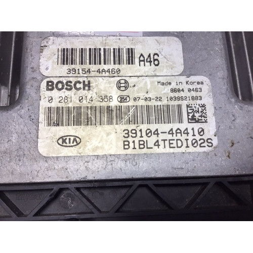 Kıa Motor Beyni 0281014358 39104-4A410 39154-4A460