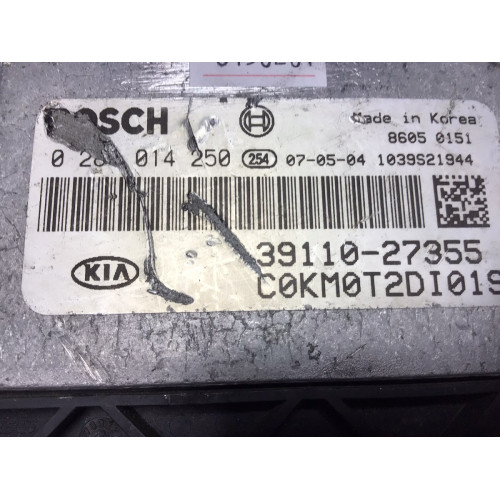 Kia Hyundai 2.0 2004-2008 Motor Beyni 0281014250 39110-27355