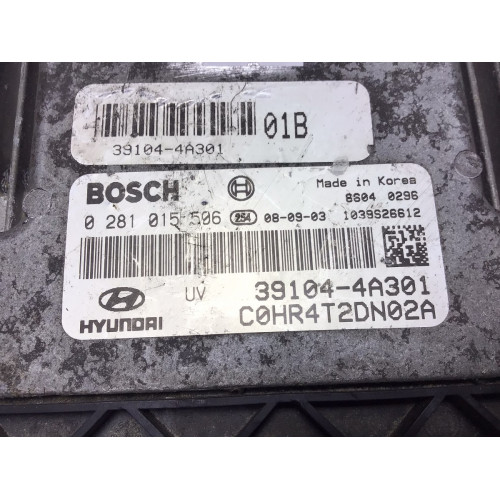 Kia Sportage 2.0 Motor Beyni 0281015506 39104-4A301