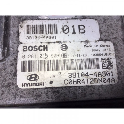 Kia Sportage 2.0 Motor Beyni 0281015506 39104-4A301