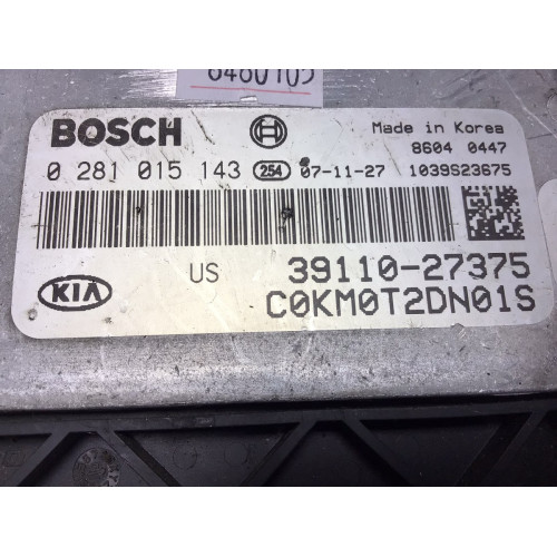 Kia Hyundai Motor Beyni 0281015143 39110-27375