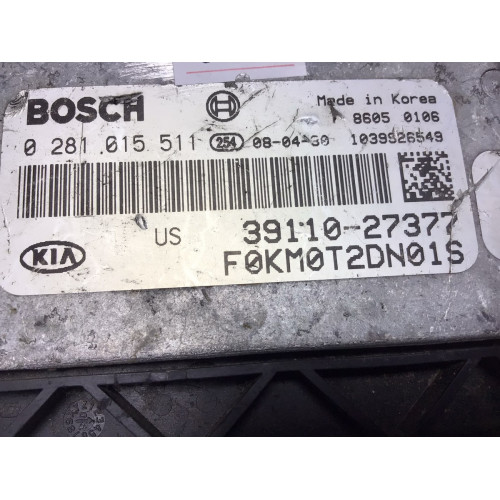 Kia Hyundai Motor Beyni 0281015 511 39110-27377