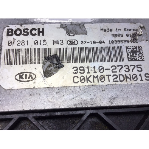 Hyundai Tuscon Motor Beyni 0281015143 39110-27375