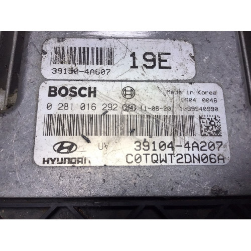 Hyundaı Grand Starex Motor Beyni 0281016292 39104-4A207 39150-4A607
