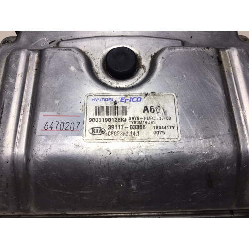 Kia Rio Picanto Motor Beyni 39117-03366 CPGPHS2.14.1 A66