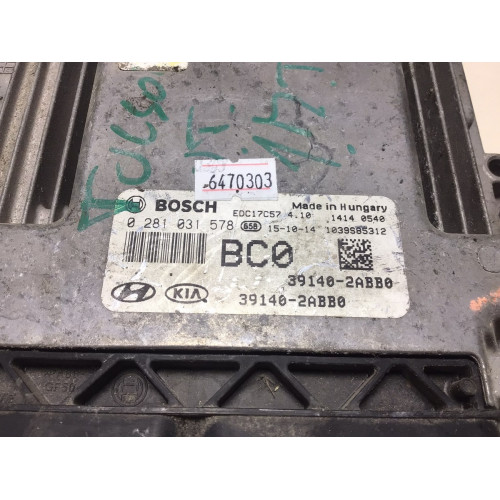Hyundaı İ30 Motor Beyni 0281031578 39140-2ABB0