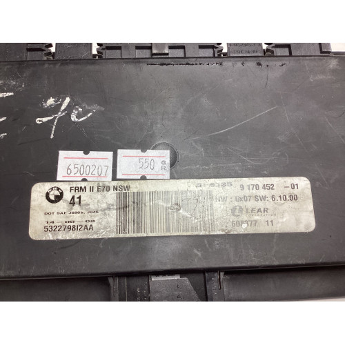Bmw E70 X5 Kontrol Beyni 9170452-01 60837711