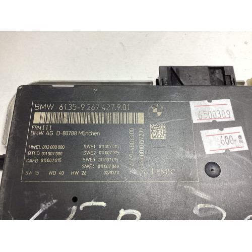 BMW F10 Kontrol Modülü 61.35-9267427.9.07 28.4149-4801.3.00